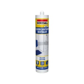 Silikon sanitarny biały 280ml Soudal