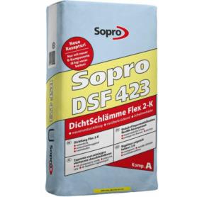 Elastyczna zaprawa uszczelniająca Sopro   DSF 423 składnik A 24kg