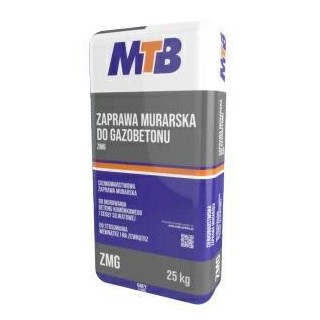 Zaprawa murarska do gazobetonu MTB ZMG    25kg