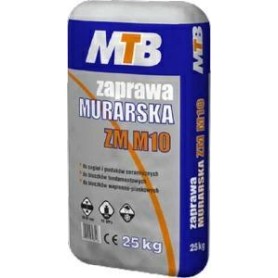 Zaprawa murarska MTB ZM M10 25kg biała