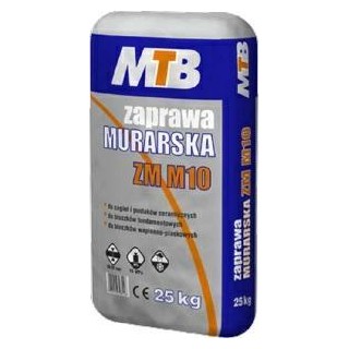 Zaprawa murarska MTB ZM M10 25kg biała