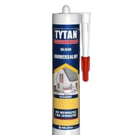 Silikon uniwersalny Tytan 280ml bezbarwny