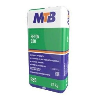 BETON MOCNY B-30 25kg MTB