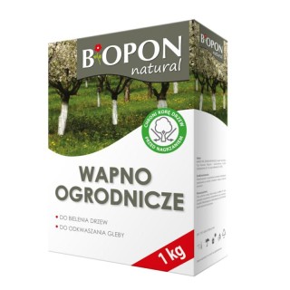 Wapno ogrodnicze do bielenia  i odkwaszania 3kg Biopon