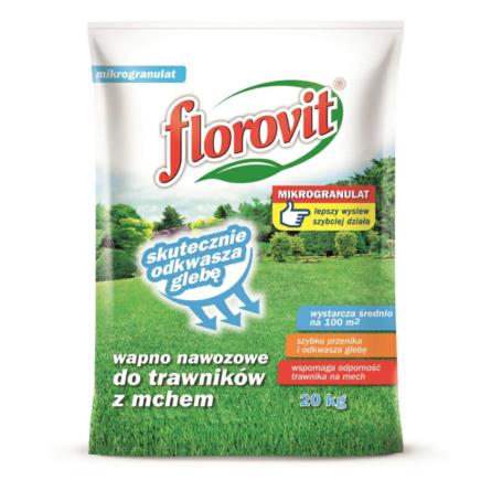 Nawóz jesienny do trawników FruktoVit  Plus 25kg Florovit