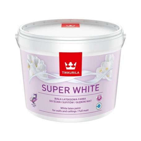 Farba lateksowa Tikkurila Super White  11L Biała