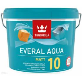 Farba Everal Aqua Matt 10 Baza A 9L  Tikkurila