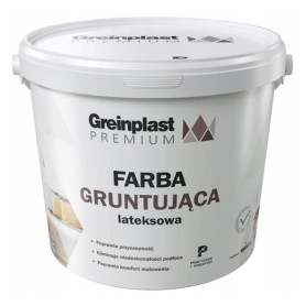 FARBA GRUNTUJĄCA LATEKS.PREMIUM 10L GRT0113010 GREINPLAST