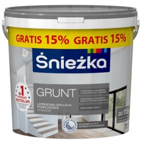 FARBA PODKŁADOWA GRUNT-ŚNIEŻKA 11,5L 10L+15% GRATIS