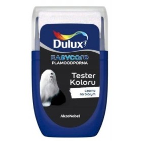 DULUX EASYCARE TESTER CZARNO NA BIAŁYM 0,03L