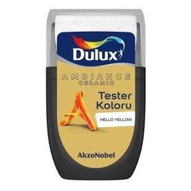 Tester Farby Dulux Ambience Ceramic  Hello Yellow 0,03L