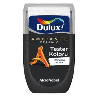 Tester Farby Dulux Ambience Ceramic  Premium Black 0,03L