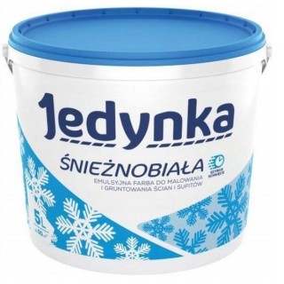 FARBA JEDYNKA ŚNIEŻNOBIAŁA WEW.  5L