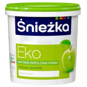 FARBA EMALIA EKO-ŚNIEŻKA LUX  1L BIAŁA