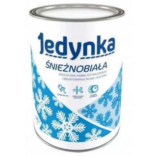 FARBA JEDYNKA ŚNIEŻNOBIAŁA WEW.  1L