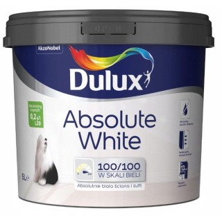 DULUX  ABSOLUTE WHITE 5L