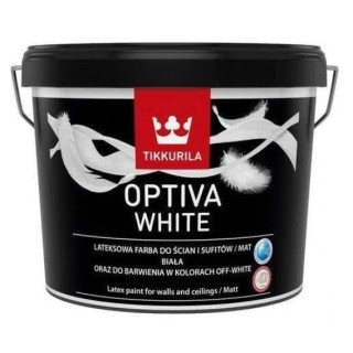 Farba lateksowa Optiva White 9L  Tikkurila