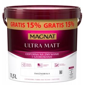 Farba lateksowa Magnat Ultra Matt 11,5L  Biała