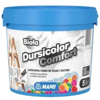 Farba lateksowa Dursicolor Comfort 5L  Biała Mapei