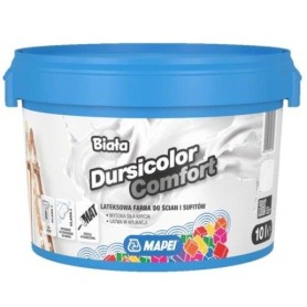 Farba lateksowa Dursicolor Comfort 10L  Biała Mapei