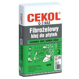 Klej do płytek Cekol Q-3 Fibrożelowy 5kg