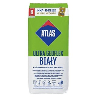 Klej żelowy Geoflex Ultra Biały 22,5kg    Atlas