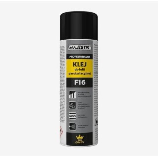 KLEJ DO FOLI PAROIZOLACYJNEJ F16 500ML MAJESTIK