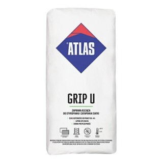 Zaprawa klejąca do styropianu i siatki    Atlas Grip U 25kg