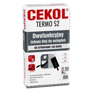 Żelowy klej do ociepleń TERMO-S2 5kg      CEKOL