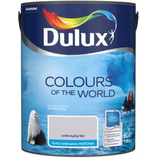 FARBA DULUX KOLORY ŚWIATA SREBRZYSTY LÓD 5L