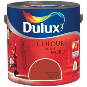 Farba Dulux Kolory Świata Szkarłatna Róża 2,5L Lateksowa do Ścian