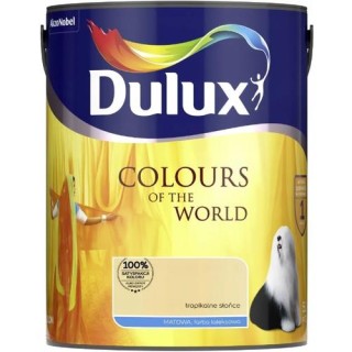 DULUX KOLORY ŚW.TROPIKALNE SŁOŃCE 5L