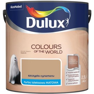 DULUX KOLORY ŚW. SZCZYPTA CYNAMONU 2.5L