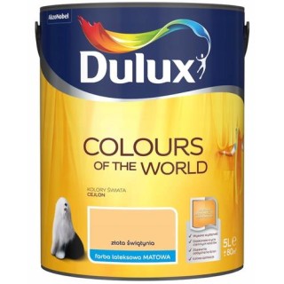 FARBA DULUX KOLORY ŚWIATA  ZŁOTA ŚWIĄTYNIA 5L