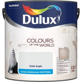 FARBA DULUX KOLORY ŚWIATA BIAŁE ŻAGLE 2.5L