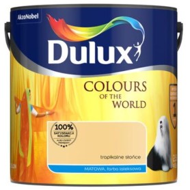 Farba Dulux Kolory Świata Tropikalne Słońce 2,5L Lateksowa do Ścian