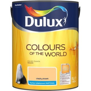 FARBA DULUX KOLORY ŚWIATA CIEPŁY PIASEK 5L