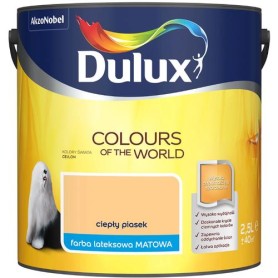 FARBA DULUX KOLORY ŚWIATA CIEPŁY PIASEK 2.5L