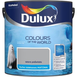 DULUX KOLORY ŚW.SZARA POŚWIATA 2.5L