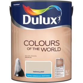 FARBA DULUX KOLORY ŚWIATA BEŻOWY PLED 5L