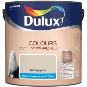 FARBA DULUX KOLORY ŚWIATA BEŻOWY PLED 2.5L