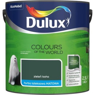 DULUX KOLORY ŚW.ZIELEŃ BOHO 2,5L