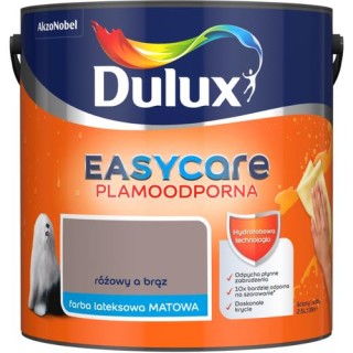 DULUX EASYCARE RÓŻOWY A BRĄZ 2,5L