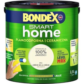 SMART HOME CREME DE LA CREME   2,5L BONDEX