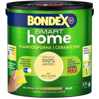 SMART HOME ŻÓŁTY AŻ MIŁO 2,5L BONDEX