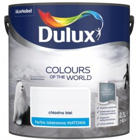 DULUX KOLORY ŚW.CHŁODNA BIEL 2.5L