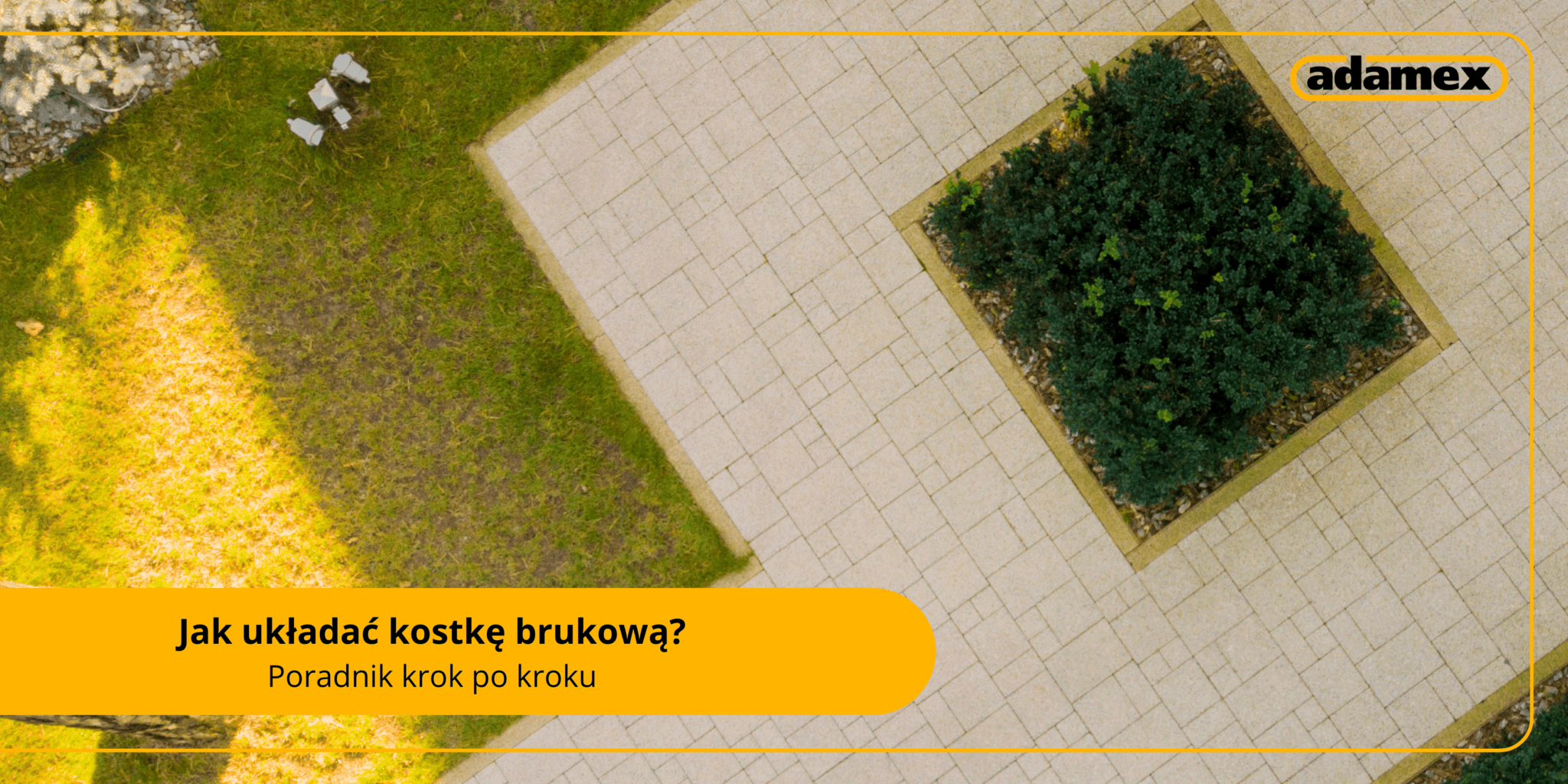 jak układać kostkę brukową